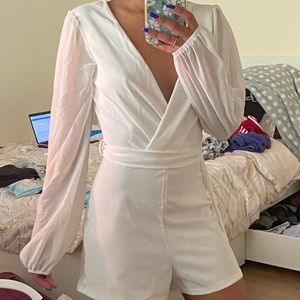 White Romper